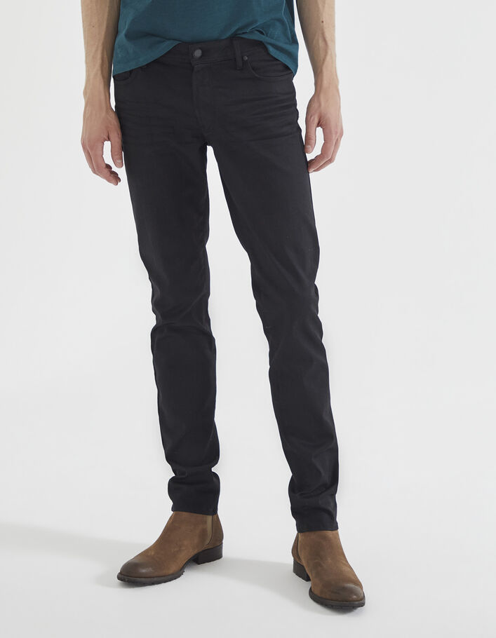 Vaquero Berkeley SKINNY negro Hombre-2