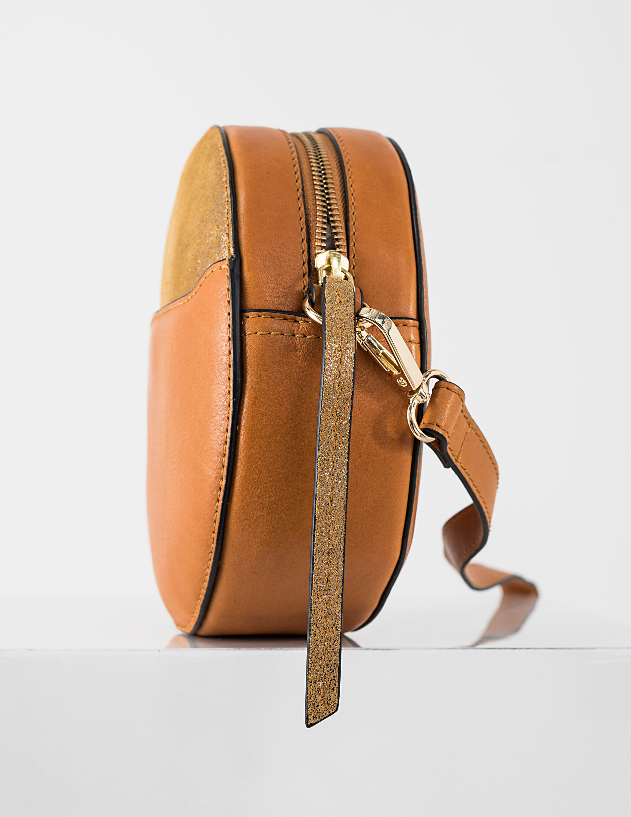 Sac a clearance main rond cuir