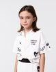 Chemise blanche imprimé maxi motifs fille-2