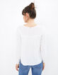 Gebroken witte blouse broderie anglaise I.Code-3