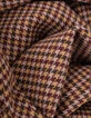 Manteau long rouge motif pied-de-poule Femme-6