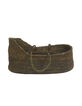 NORO khaki Moses basket and cotton mattress-2
