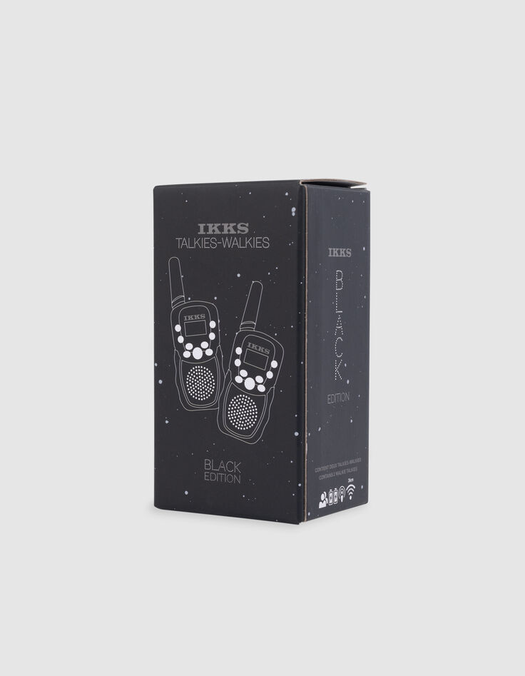 Walkie-talkies Black-Edition IKKS-2