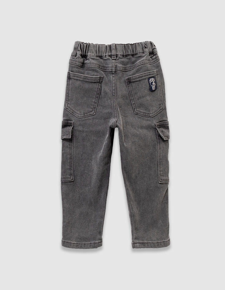 Grijze ballonjeans battlestijl jongens-3