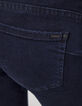 Dunkelblaue Sculpt-up-Damenjeans im Slim-Fit mit Nieten-5