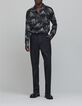 Pure Edition-Pantalon de costume noir Homme-1