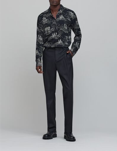 Pure Edition-Pantalon de costume noir Homme - IKKS