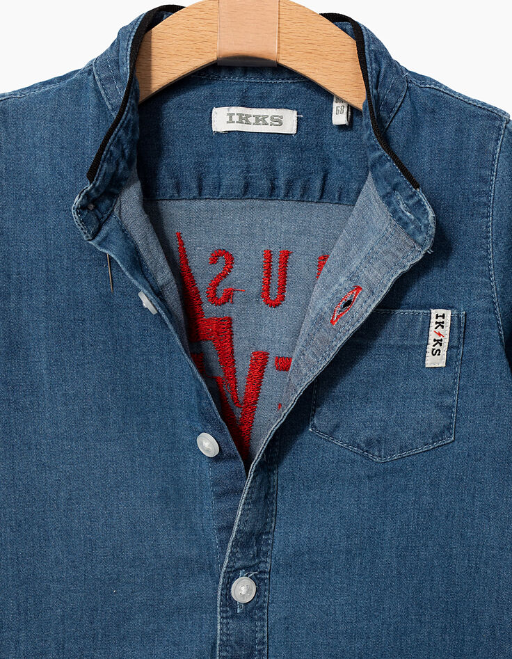 Jeanshemd für Babyjungen -3