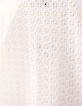 T-shirt blanc bi-mati&egrave;re dos dentelle fille-6