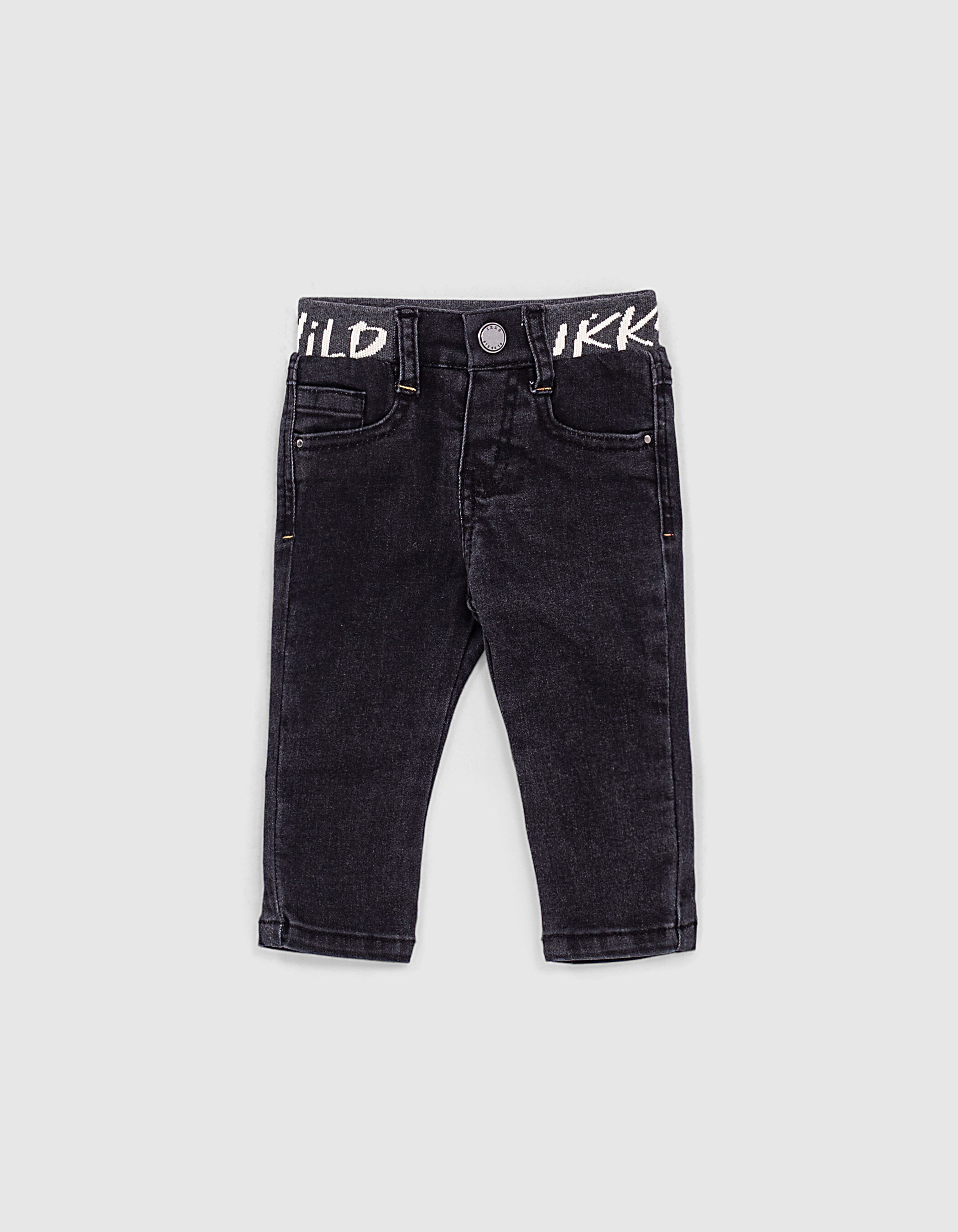 Jean black used ceinture bord c te b b gar on