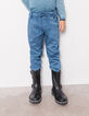 Vaqueros jogger azul oscuro punto knitlook ni&ntilde;o -2