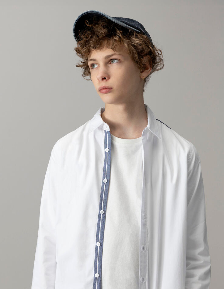 Boys' white shirt-1