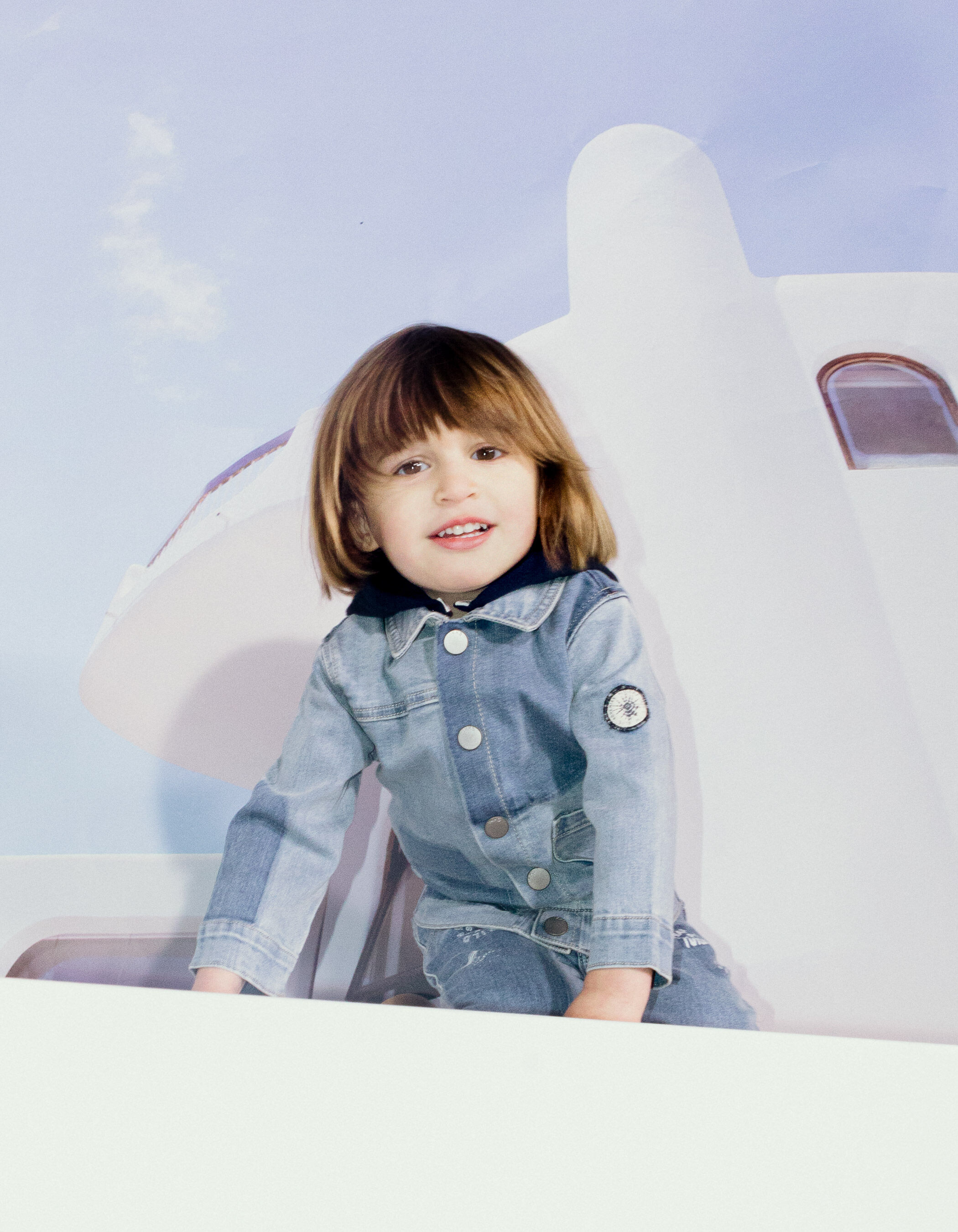 Chaqueta vaquera bebe niño sales