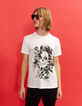 Tee-shirt off white visuel tête de mort bio Homme-2