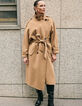 Women’s camel woolcloth long trench-style coat-6
