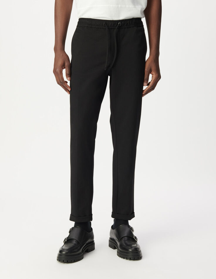 Men's black jogpants-5