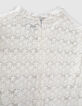 Ivoor blouse in kant sterren meisjes  -6