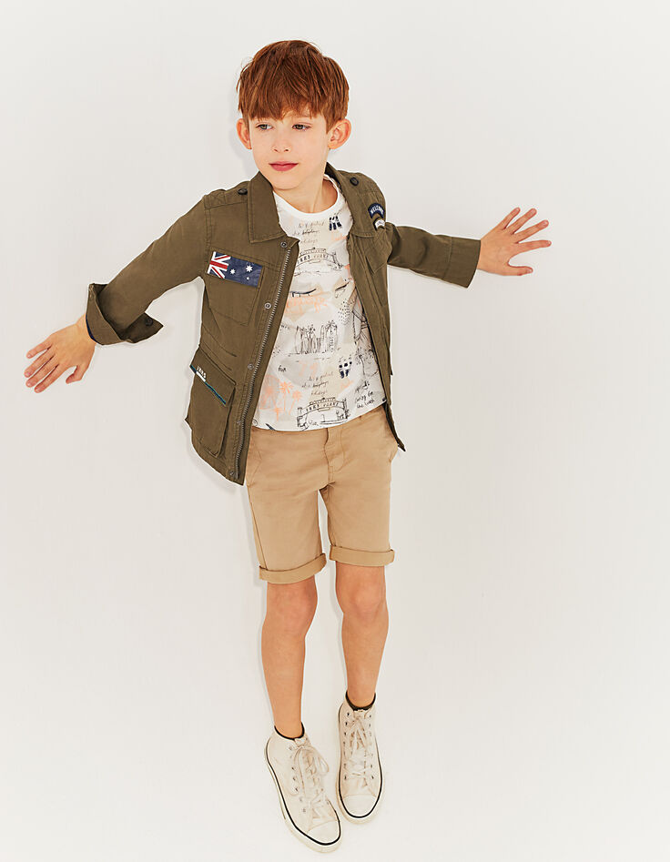 Bermudas camel niño -1 Bermudas camel niño -1