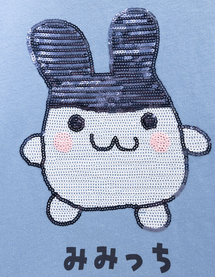 Blaues Jungen-T-Shirt, Bio, Pailletten, TAMAGOTCHI x IKKS-5