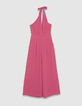 Combinaison-pantalon dos-nu rose Femme-6