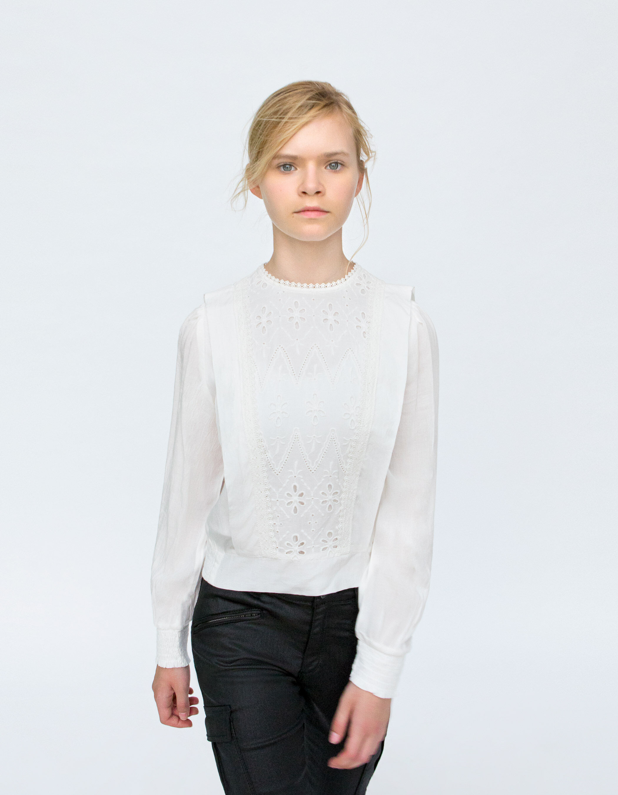 Blouse blanche dentelle discount anglaise