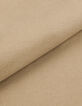 T-shirt col rond beige coton bio Homme-6