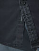 Chemise en denim REGULAR noire Homme-5