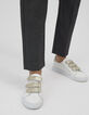 Pantalón de traje negro con encaje-5