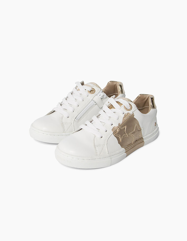 Girls' white trainers-4 Girls' white trainers-4