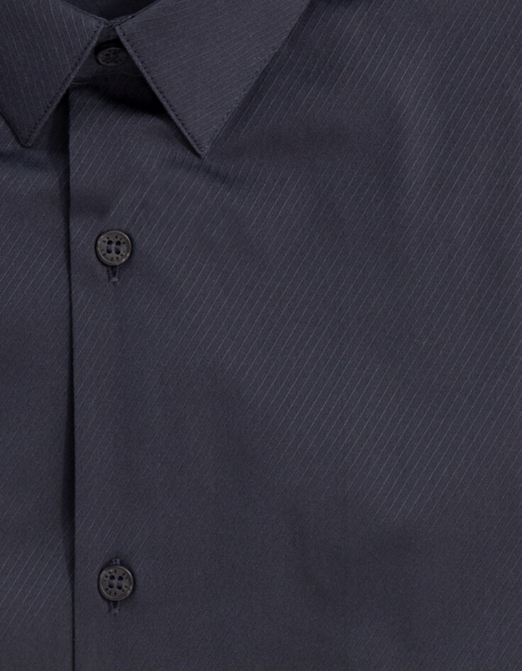 Camisa SLIM tinta hombre-6