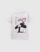 Camiseta NARUTO gris motivo en espalda niño-3