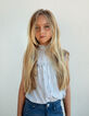 Blusa navy de rayas con volantes niña-6