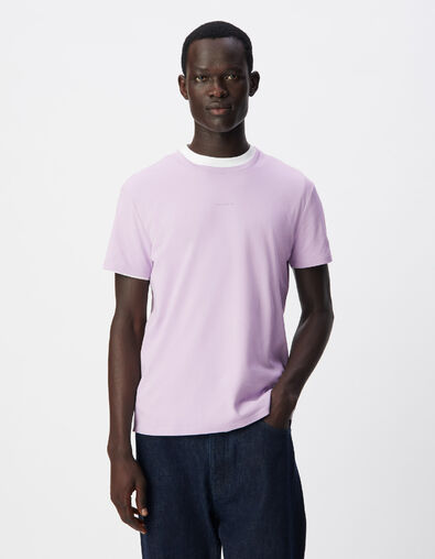 T-shirt lila ABSOLUTE DRY Herren Logo-Detail - IKKS