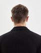Chaqueta gris punto falso liso IKKS BETTER Hombre-5