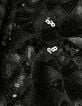 Jupe noire broderies sequins graphiques Femme-6