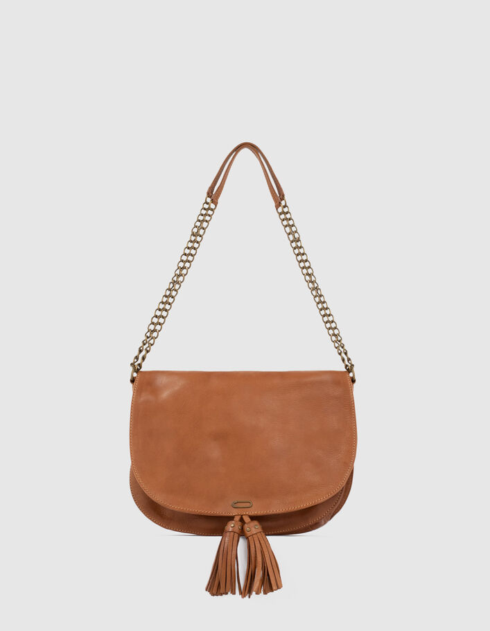 Women’s leather shoulder bag - IKKS