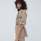 Saharienne Terra® denim kaki peace&love brodé dos femme - IKKS image number 1