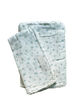 Wit bedset katoenen gaas sloop 65x65 GABRIELLE PARIS-2