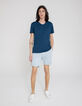Azuur chino-bermuda TAPERED Heren-5