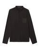 Men's black polo shirt-6