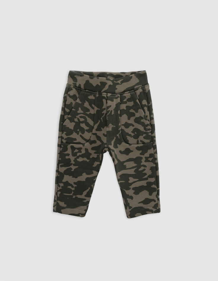 Ensemble 2-en-1 T-shirt et jogpant camouflage bébé garçon-6