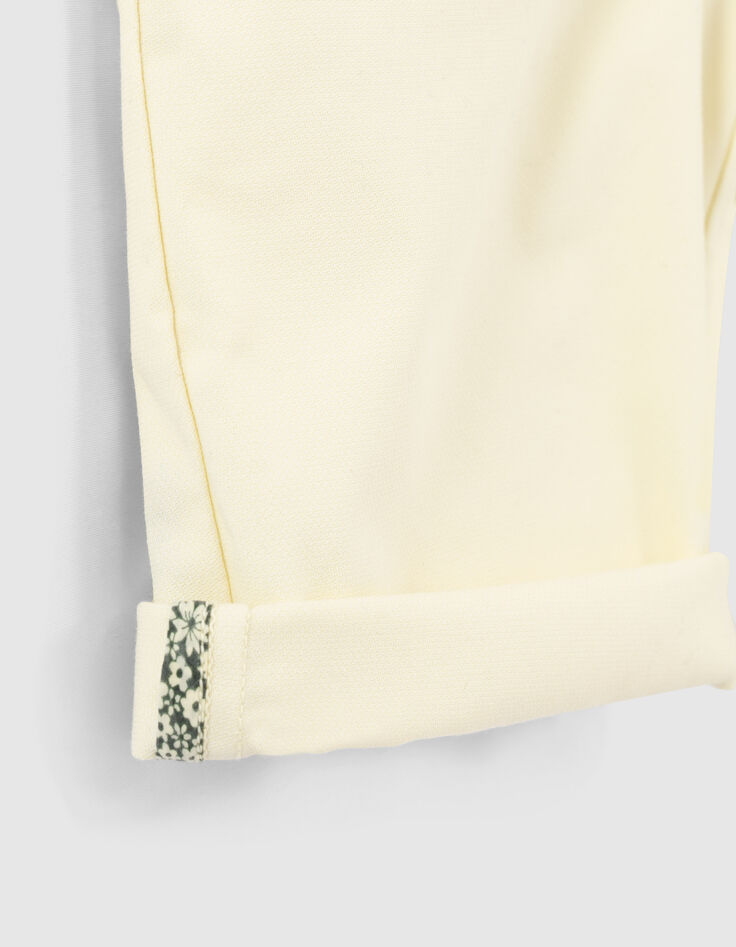 Boys' lemon Bermudas -6