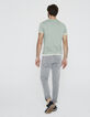 Tee-shirt vert homme-2