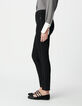 Women’s black slim jeans with braided side detail-4 Women’s black slim jeans with braided side detail-4