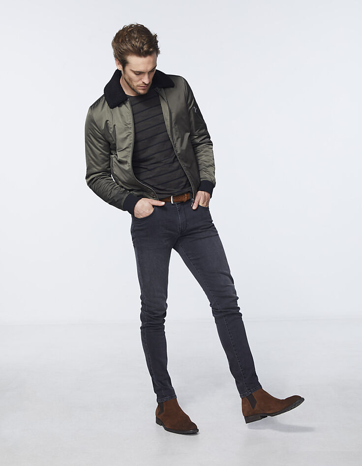 Antracietgrijze SKINNY jeans Ian Heren-6 Antracietgrijze SKINNY jeans Ian Heren-6