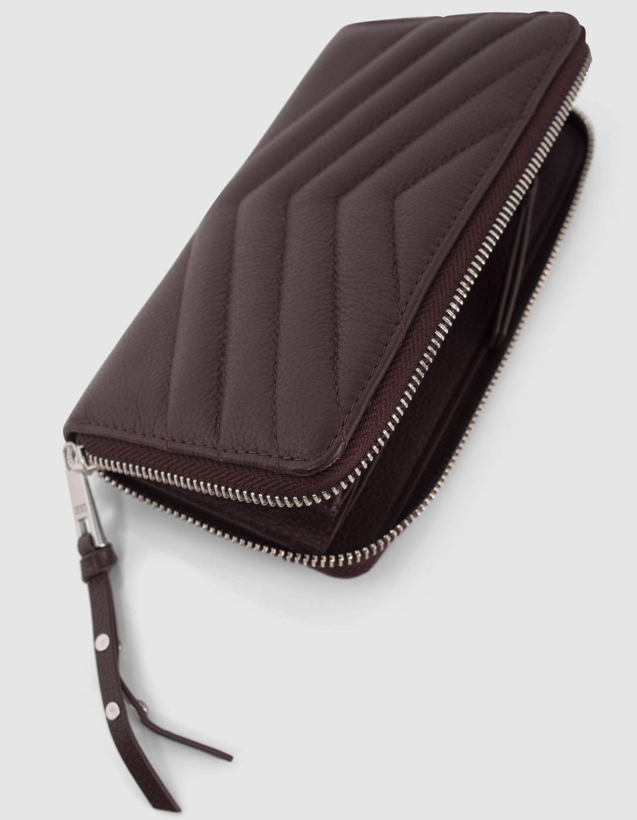 Portefeuille compagnon sales cuir femme
