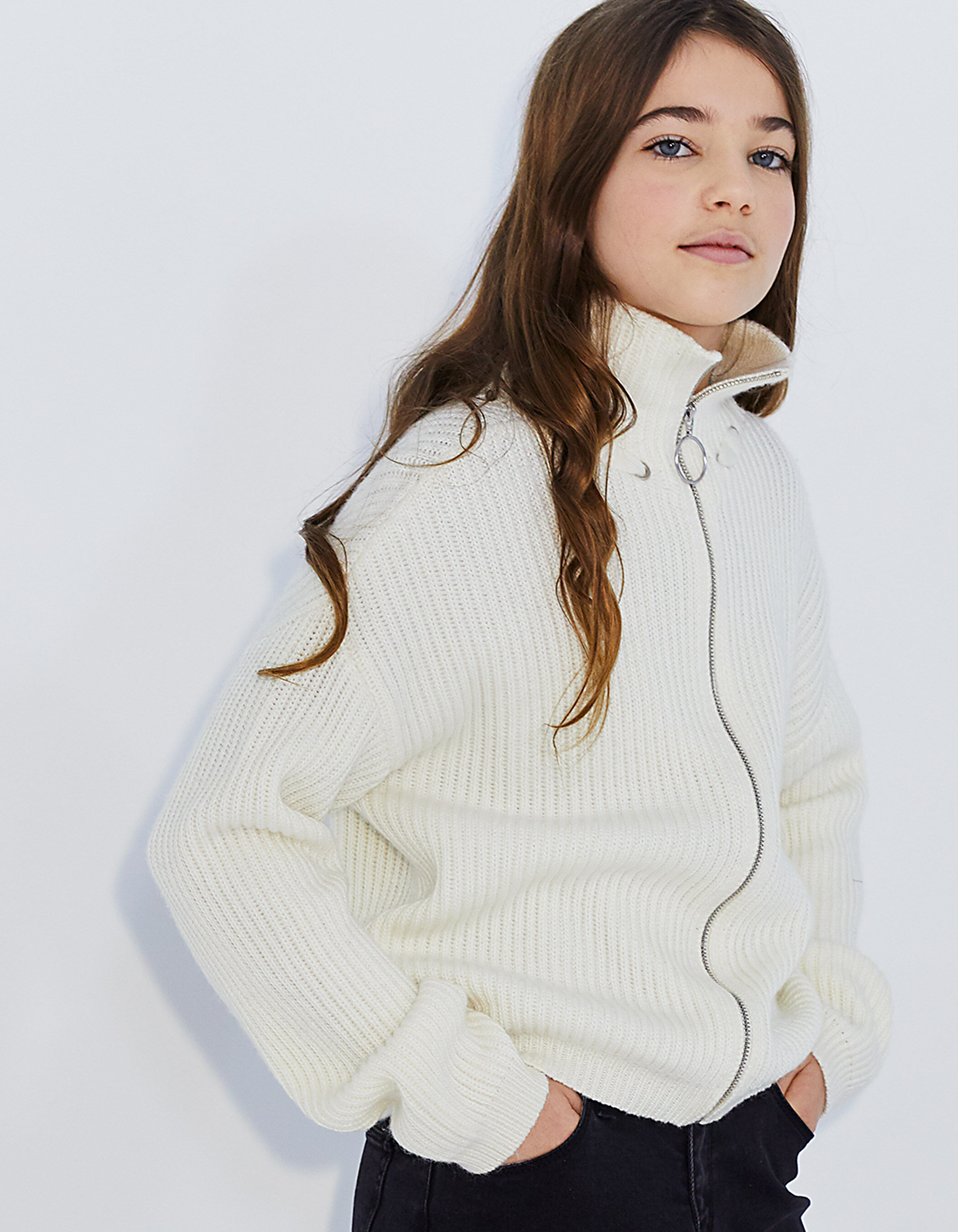 Childrens cream cardigan outlet