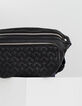 Sac banane IKKS en cuir matelassé femme-2