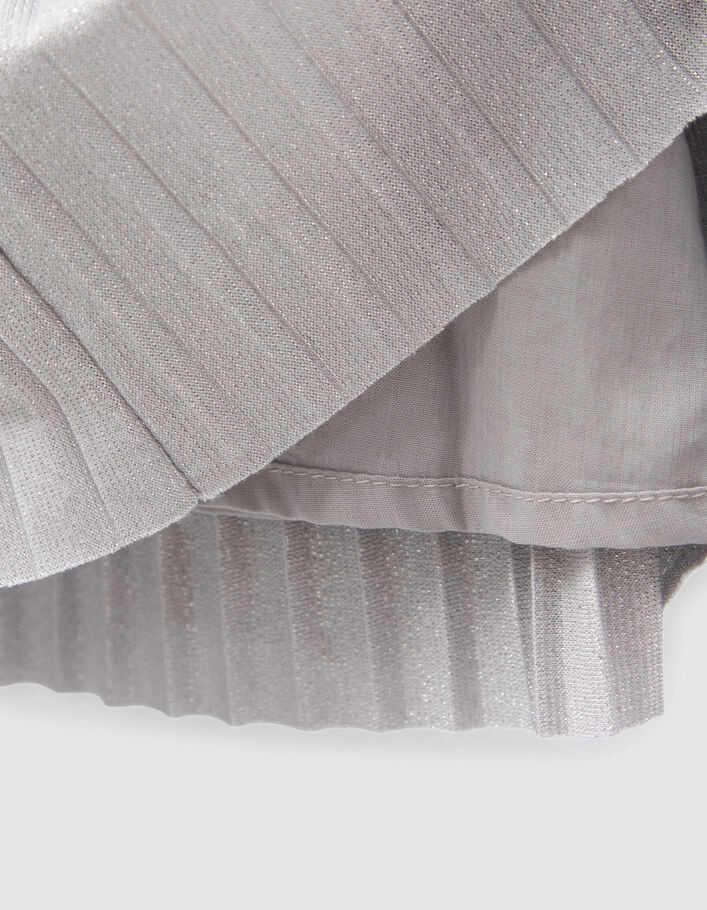 Grey Checkered Baby Dress main image 0