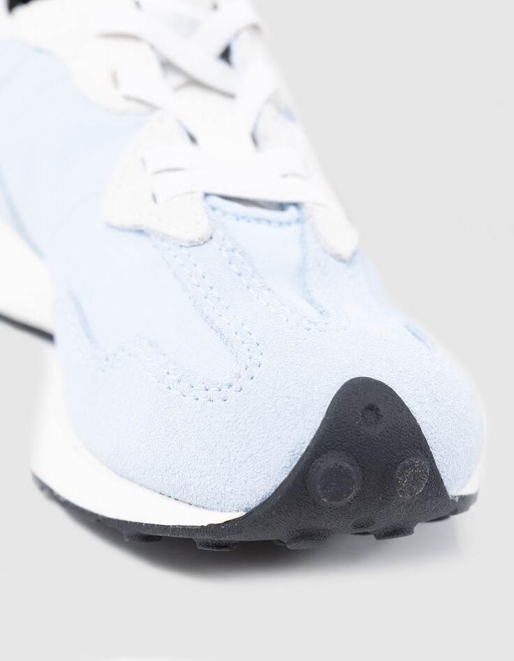 Girls' NEW BALANCE 327 blue trainers-5